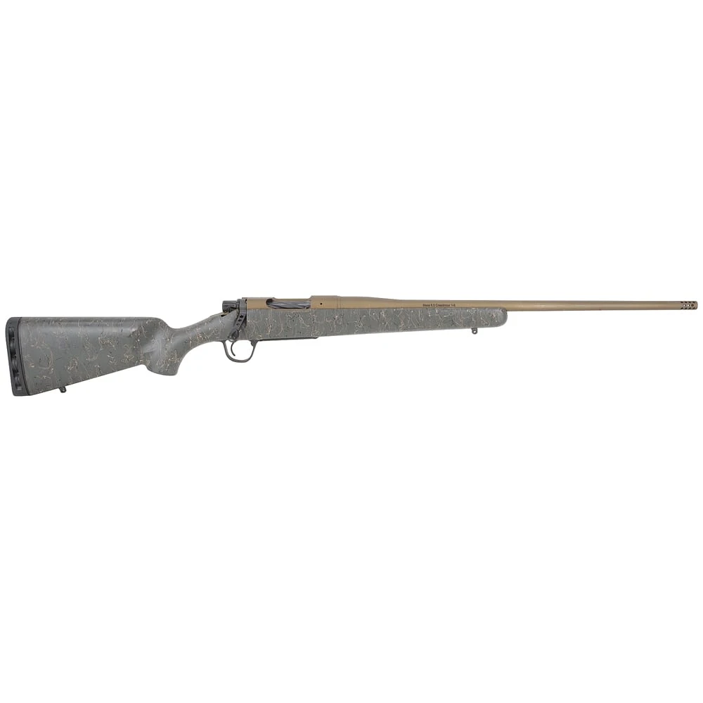 Christensen Arms Mesa Burnt Bronze 6.5 Creedmoor 22" Bbl Green Stock 801-01013-00  DEMO Like New Some Chips in Barrel Cerakote UA2203