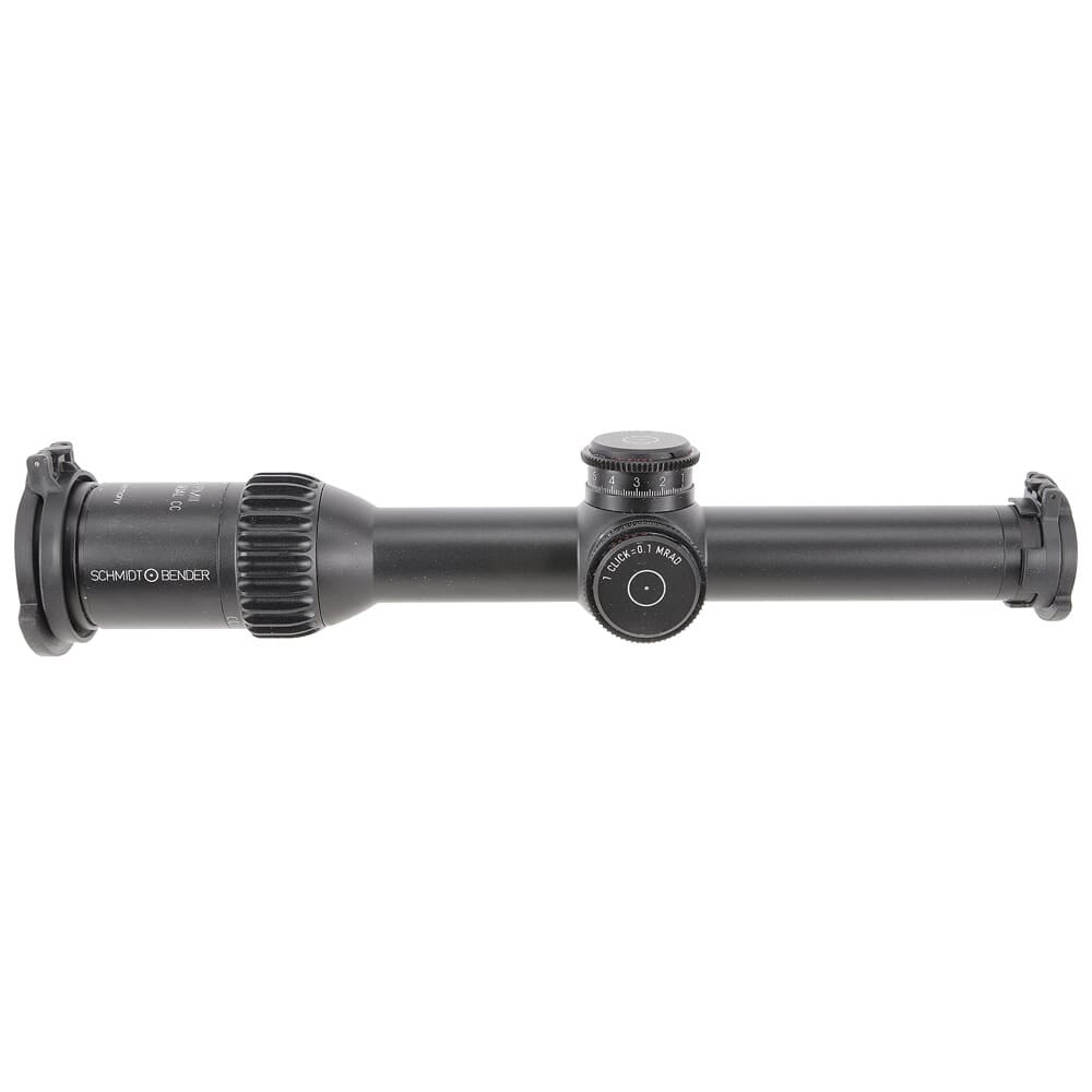 Schmidt Bender USED 1-8x24 PM II ShortDot Dual CC MDR-T6 ST LT MTC/ST LT ZC 0.1MRAD CCW Black Riflescope 683-811-43E-K2-H2 Excellent Condition - Ring Marks UA2264