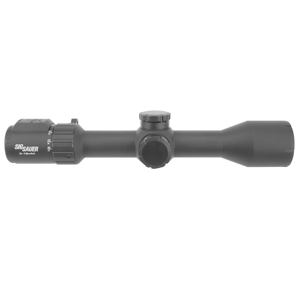 Sig Sauer SIERRA6 BDX 3-18x44mm, 30mm, SFP, BDX-R2 Digital Ballistic Reticle, 0.25 MOA, Black Riflscope SOSBDX63111 - USED Light ring marks - UA2291