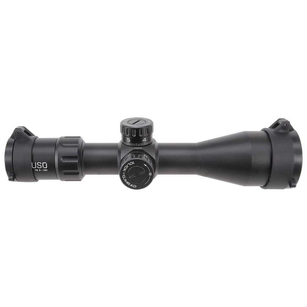 US Optics USED TS 3-12x42mm Non-Illum. FFP MHR Reticle 1MRAD Riflescope TS-12X-MHR - Like New UA2323