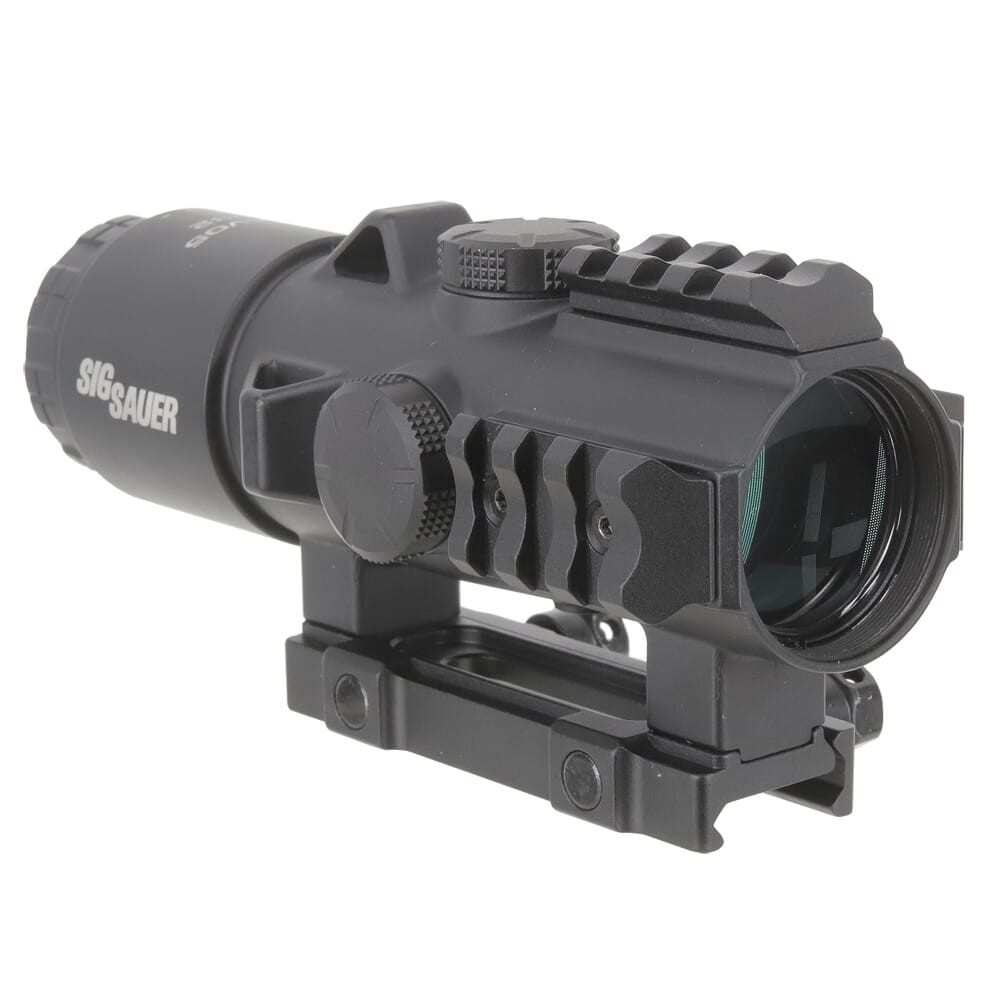 Sig Sauer USED BRAVO5 5x32mm Horseshoe Dot Illum. Battle Sight SOB53101 - Mounted, Small Marks on Bolt Knobs UA2332