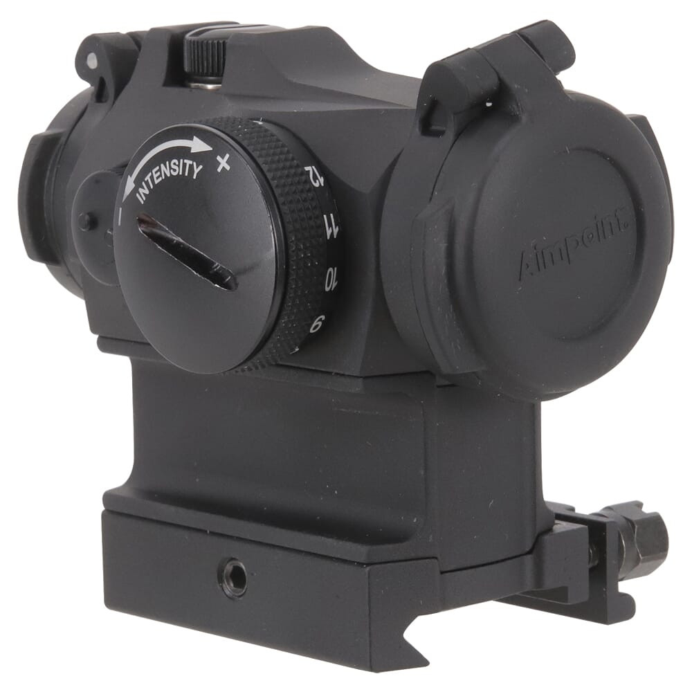 Aimpoint USED Micro T2 AR15 Ready 2MOA LRP Mount 39mm Spacer 200198 Battery Cap Scratched UA2421