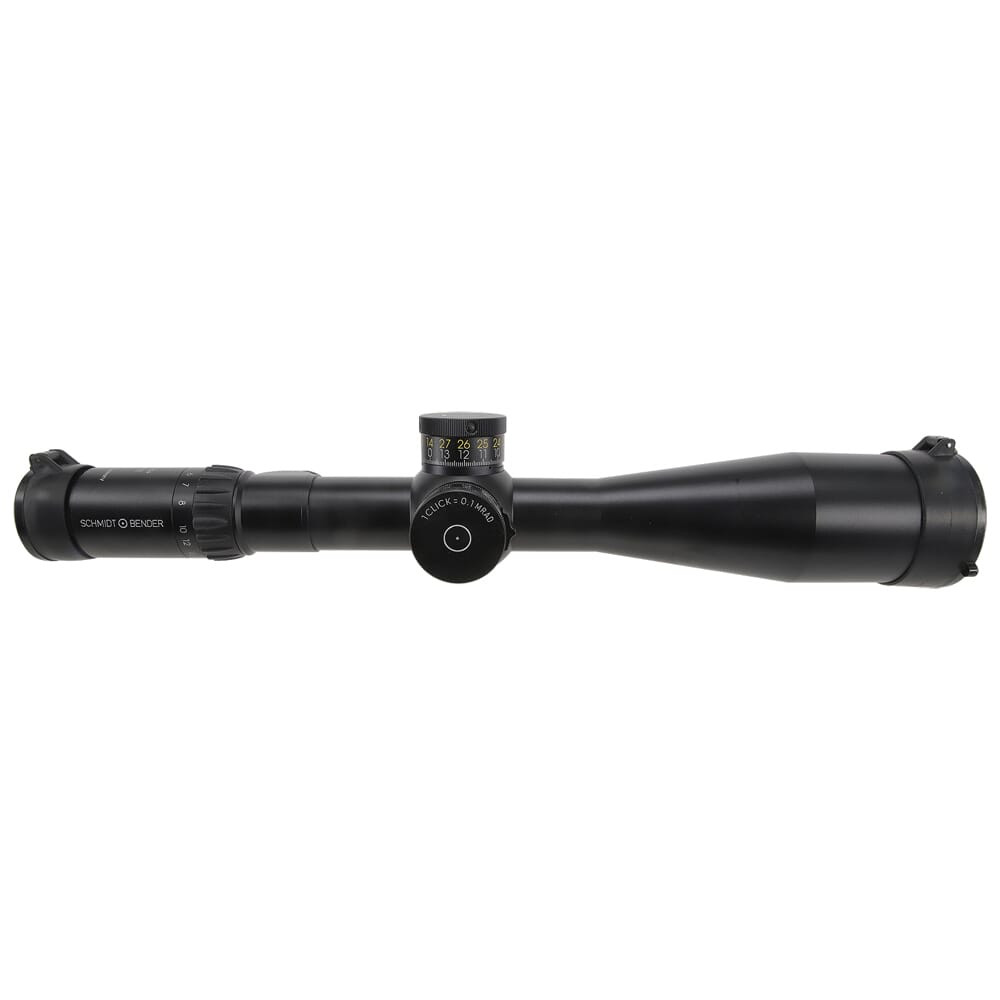 Schmidt Bender USED PM II 5-25x56 DT II+ MTC LT / ST II ZC LT H59 .1 mrad Riflescope 677-911-592-L7-I5 Blemish on Tube UA2441