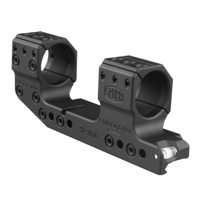 Spuhr USED Cantilever Unimount 30mm 6 MIL/20.6 MOA 1 .46" Picatinny Scope Mount SP-3616 - Open Box Demo, Like New w/Box Damaged UA2832