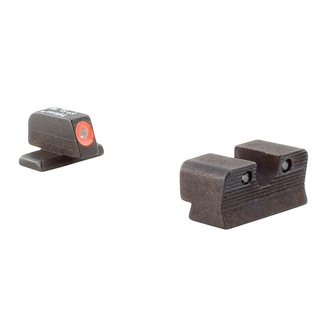 Trijicon USED HD Orange Outline #8 Front/Rear Night Sight Set for Sig Sauer 9mm/.375SIG SG101O-600571  Open Box Demo, Sight As New UA3045