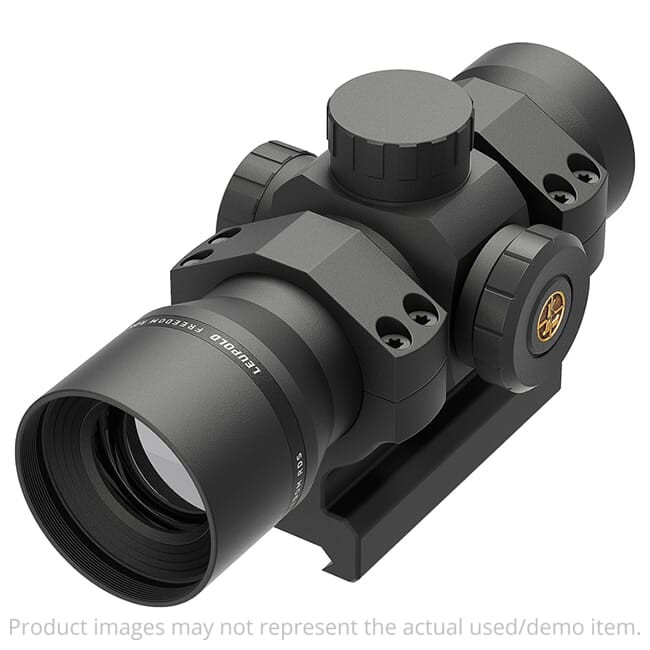 Leupold USED Freedom - RDS 1x34 (34mm) Red Dot 1.0 MOA Dot w/Mount Black 180092 - Light Scratches/Wear UA6026