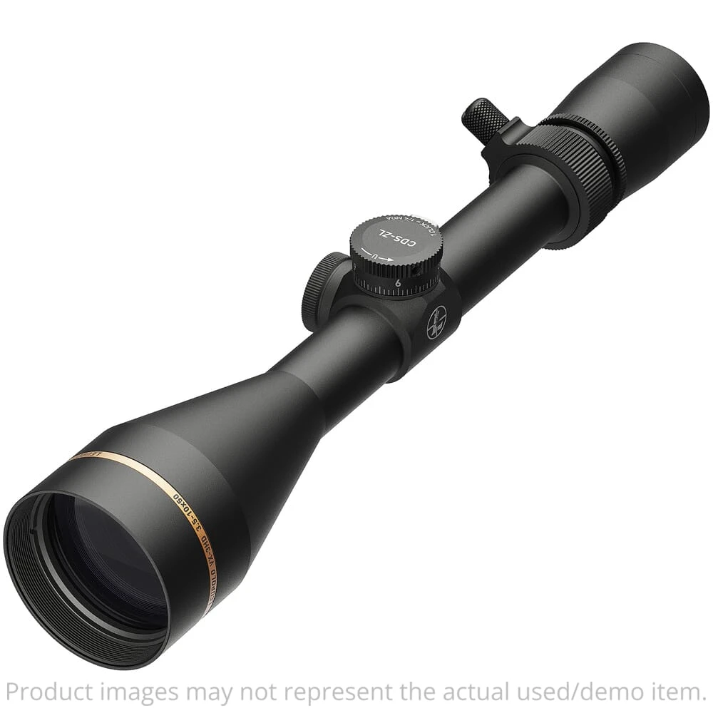 Leupold USED VX-3HD 3.5-10x50 (1 inch) CDS-ZL Duplex Riflescope 180618 - Ring Marks - Excellent Condition UA6140