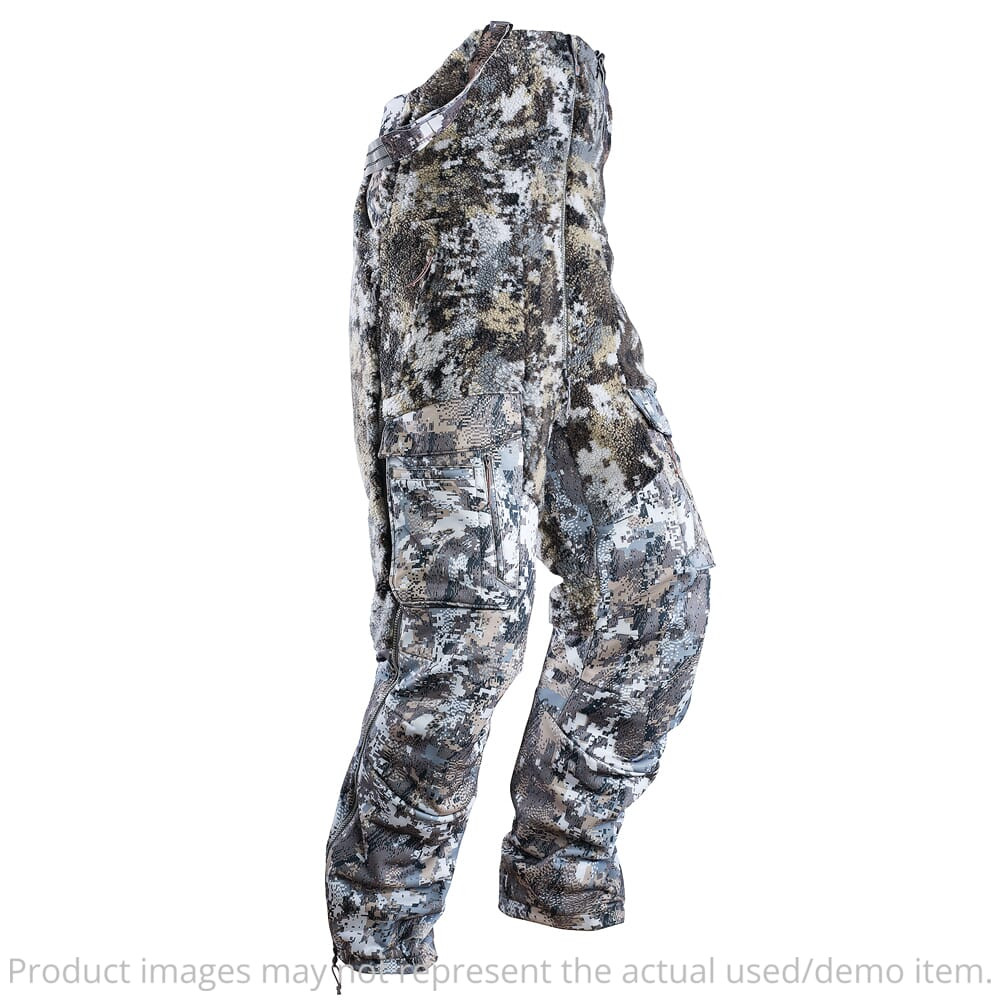 Sitka USED Fanatic Bib Optifade Elevated II Large Tall 50225-EV-LT - No Sale Tags - Light Wear - Excellent Condition UA6154