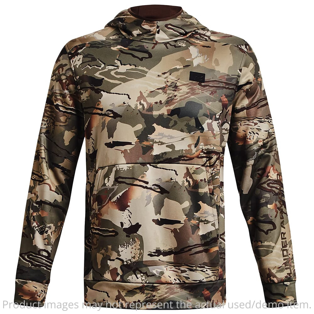 Under Armour USED Storm Camo Kangzip Hoodie UA Forest All Season Camo/Timber LG 1375113-994005 - No Sale Tags - Like New UA6170