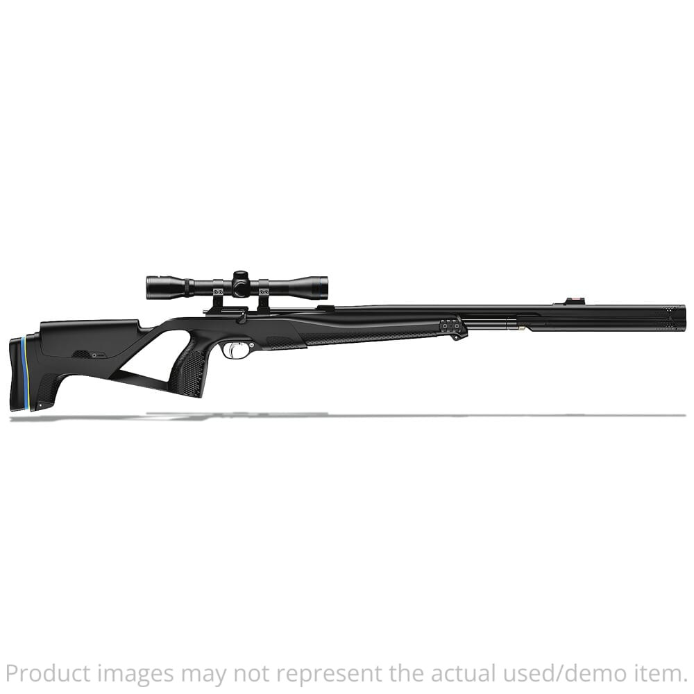 Stoeger USED XM1 PCP .22 Cal Suppressed Airgun w/Advanced Ergonomics Black Synthetic Stock, 4x32 Scope, Hand Pump 30409 - Excellent Condition UA6181