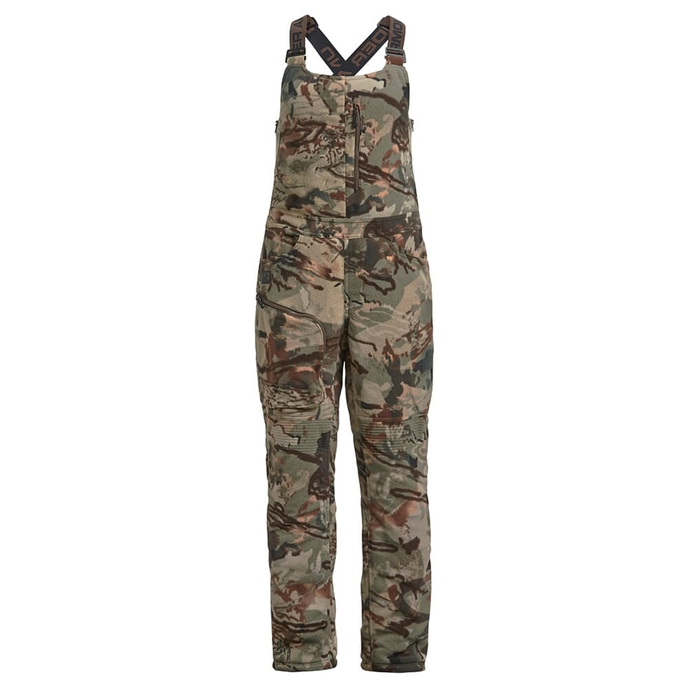 Under Armour USED Whitetail Women's Rut Windproof Bib UA Forest All Season Camo/Timber SM 1378820-994004 - Excellent Condition, No Tags UA6978