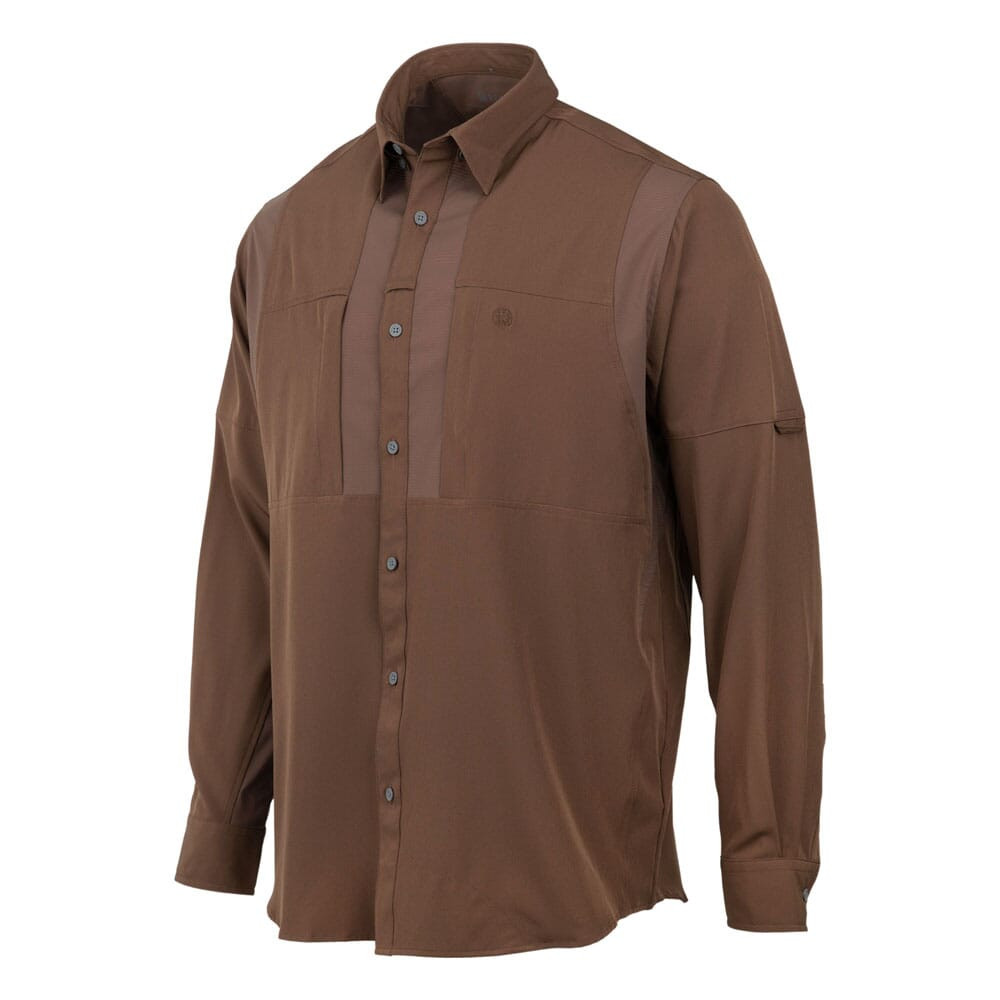 Beretta USED TKAD Flex Shirt Dark Earth X Large LU931T233408A5XL - Excellent Condition UA6982