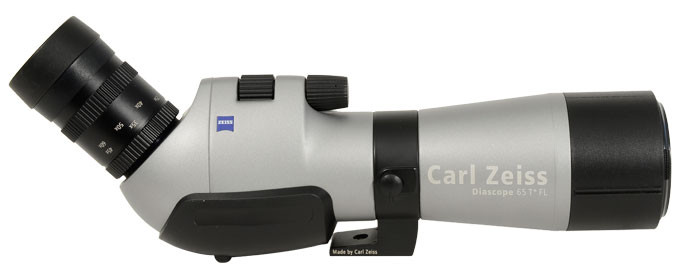 Zeiss Diascope 65 T* FL Angled and 15-45x Vario Okular.  Very nice condition, includes box and lens covers. UA882