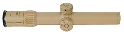 Schmidt  Bender PM II 1.5-8x26 Short Dot  CQB Reticle .1 MRAD CCW FFP Pantone -Light ring marks - UB1272