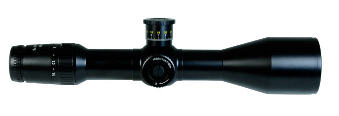 Carl Zeiss Optronics Hensoldt ZF 4-16x56 Horus H37 FFP. In good condition with very light ring marks. Comes with lens cover and cleaning kit.-UB657