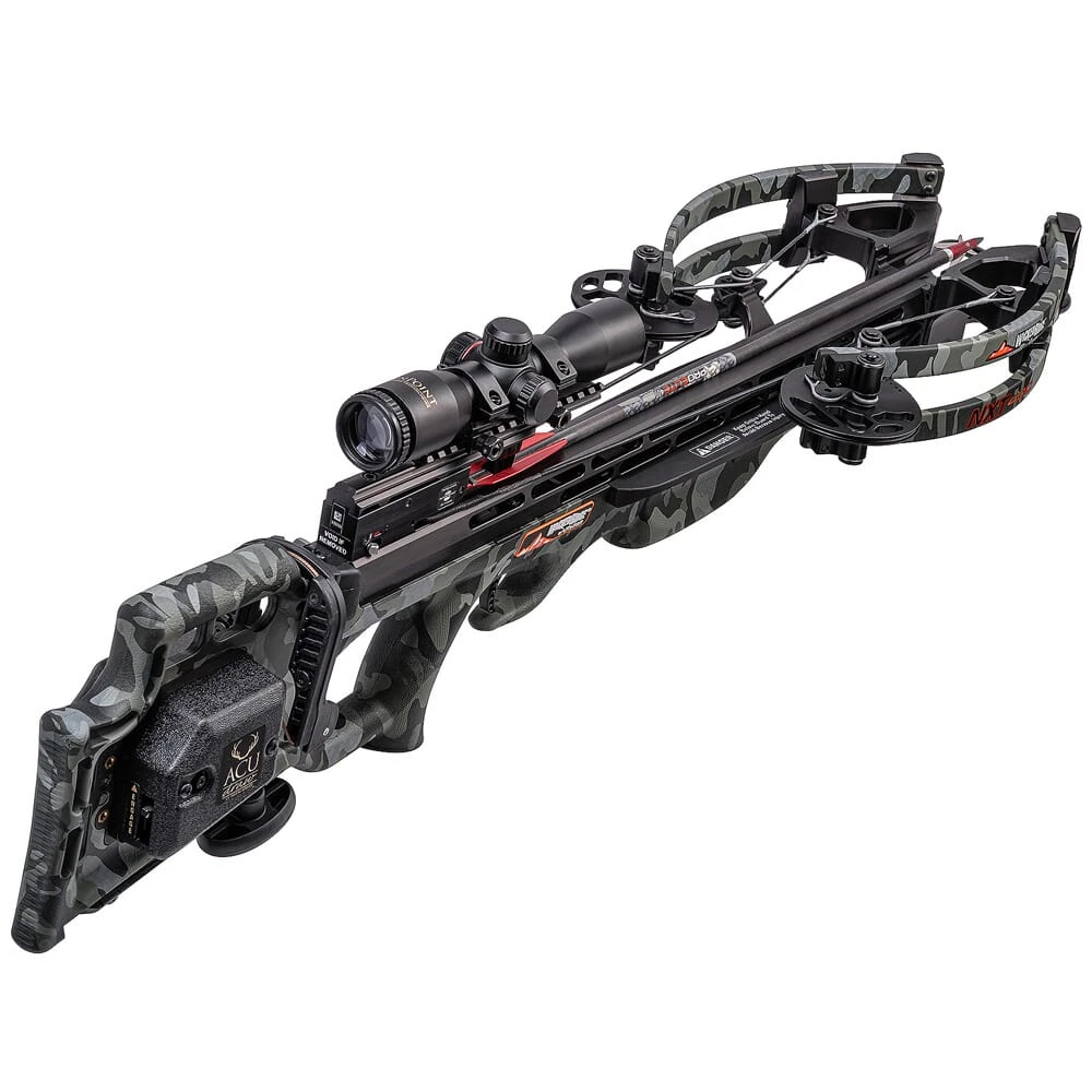 Wicked Ridge NXT 400 Crossbow w/ACUdraw, Pro-View Scope, Peak Camo WR21002-9522