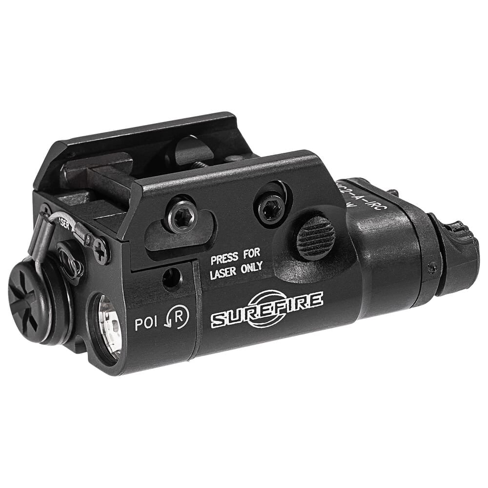SureFire XC2-A-IRC Ultra-Compact MaxVision 300mW IR Black Handgun WeaponLight w/ 850nm IR Laser XC2-A-IRC