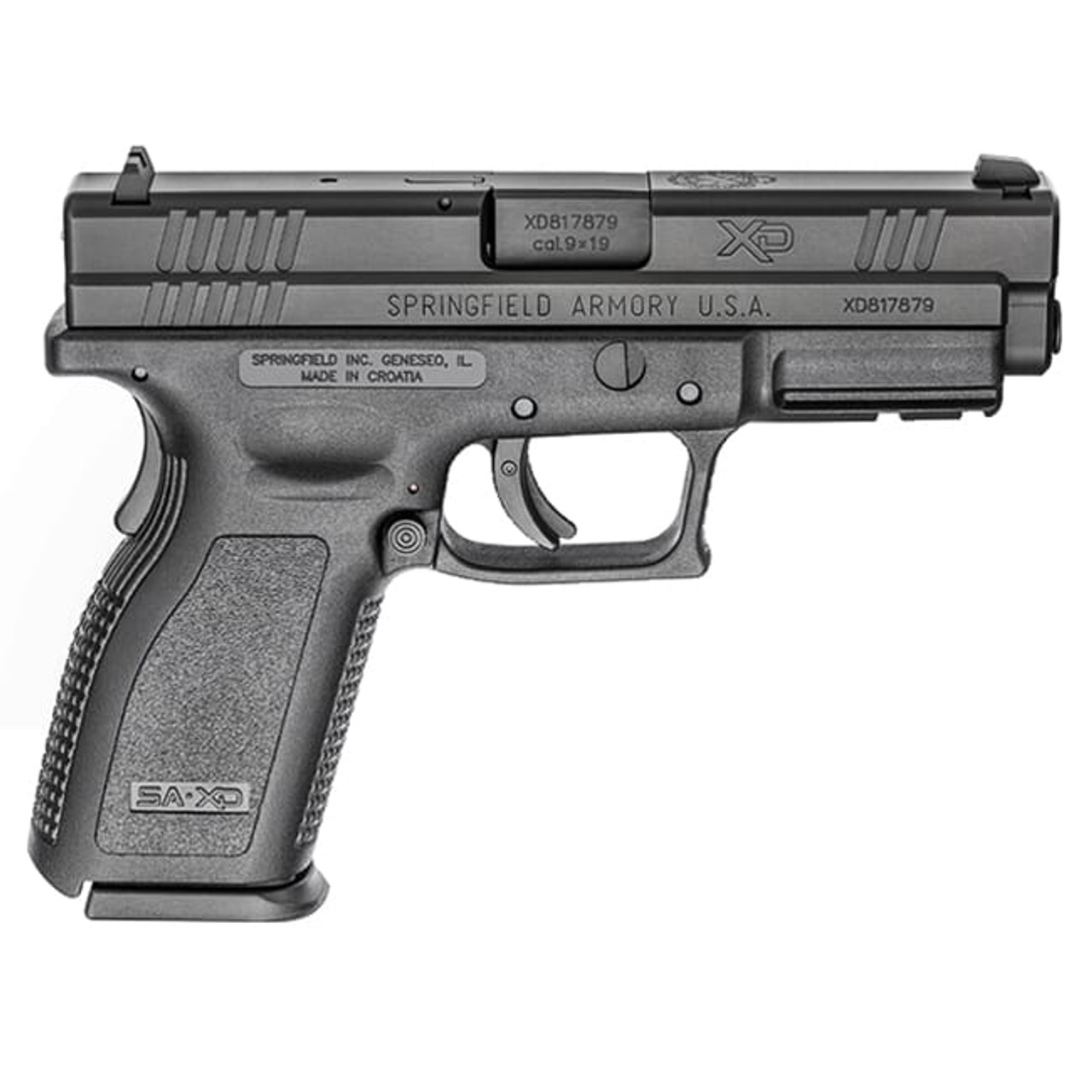 Springfield Armory XD Defender 9mm 10rd 4" Service Black Pistol (1 mag) XDD9101