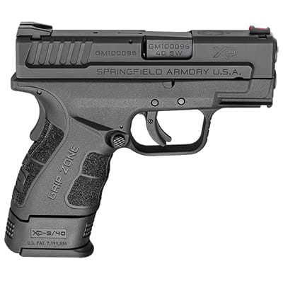 Springfield Armory XD .40 S&W Mod.2 Sub-Compact 3" Black, 9-Round (W/2 Magazines) Pistol XDG9802