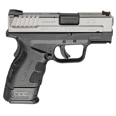 Springfield Armory XD 9mm Mod.2 Sub-Compact 3" Bi-Tone, 10-Round (W/2 Magazines) Pistol XDG9821