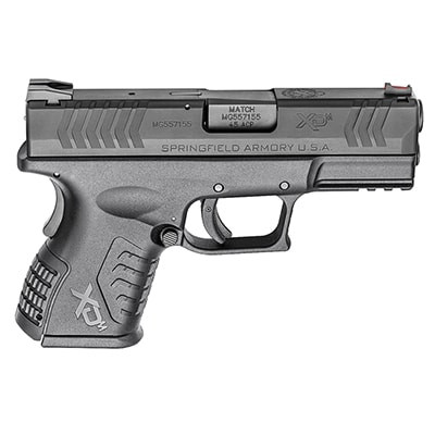Springfield Armory XD(M) .45 ACP Compact 3.8" Black, 10-Round (W/2 Magazines) Pistol XDM93845CBE