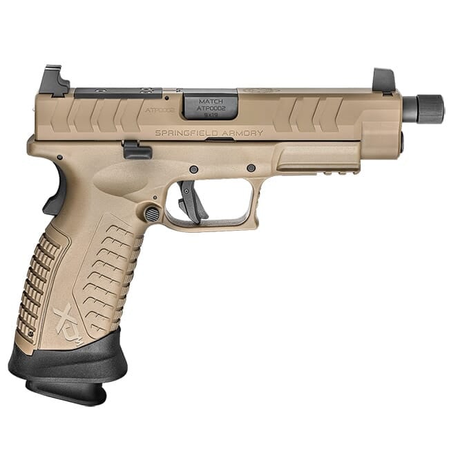 Springfield Armory XD(M) Elite 9mm 4.5" Desert FDE Threaded OSP Pistol  w/ 2 Mags XDMET9459FHCOSP