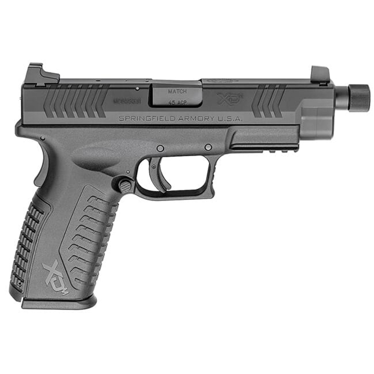 Springfield Armory XDM .45 ACP 4.5" Black Threaded Barrel w/ 3 Magazines Pistol XDMT94545BHCE