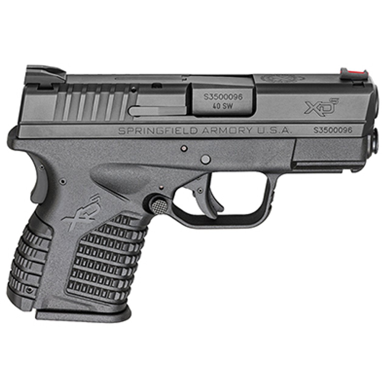 Springfield Armory XD-S .40 S&W 3.3" Black (W/2 Magazines) Pistol XDS93340BE