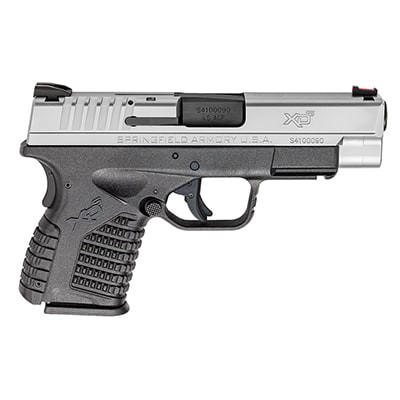 Springfield Armory XD-S .45 ACP 4" Bi-Tone (W/2 Magazines) Pistol XDS94045SE