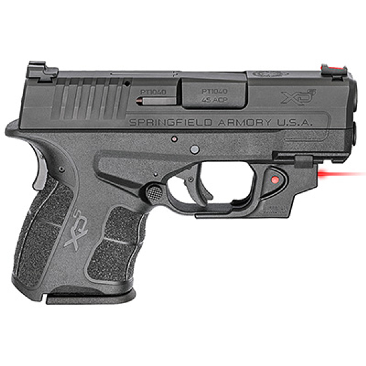 Springfield Armory XDS .45 ACP MOD.2 3.3" Black Red Viridian Laser w/ 2 Magazines Pistol XDSG93345BVR