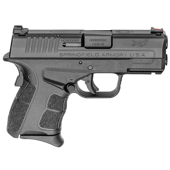 Springfield Armory XDS 9mm MOD.2 3.3" Black Fiber Optic Sight Pistol (w/ 2 Magazines) XDSG9339B
