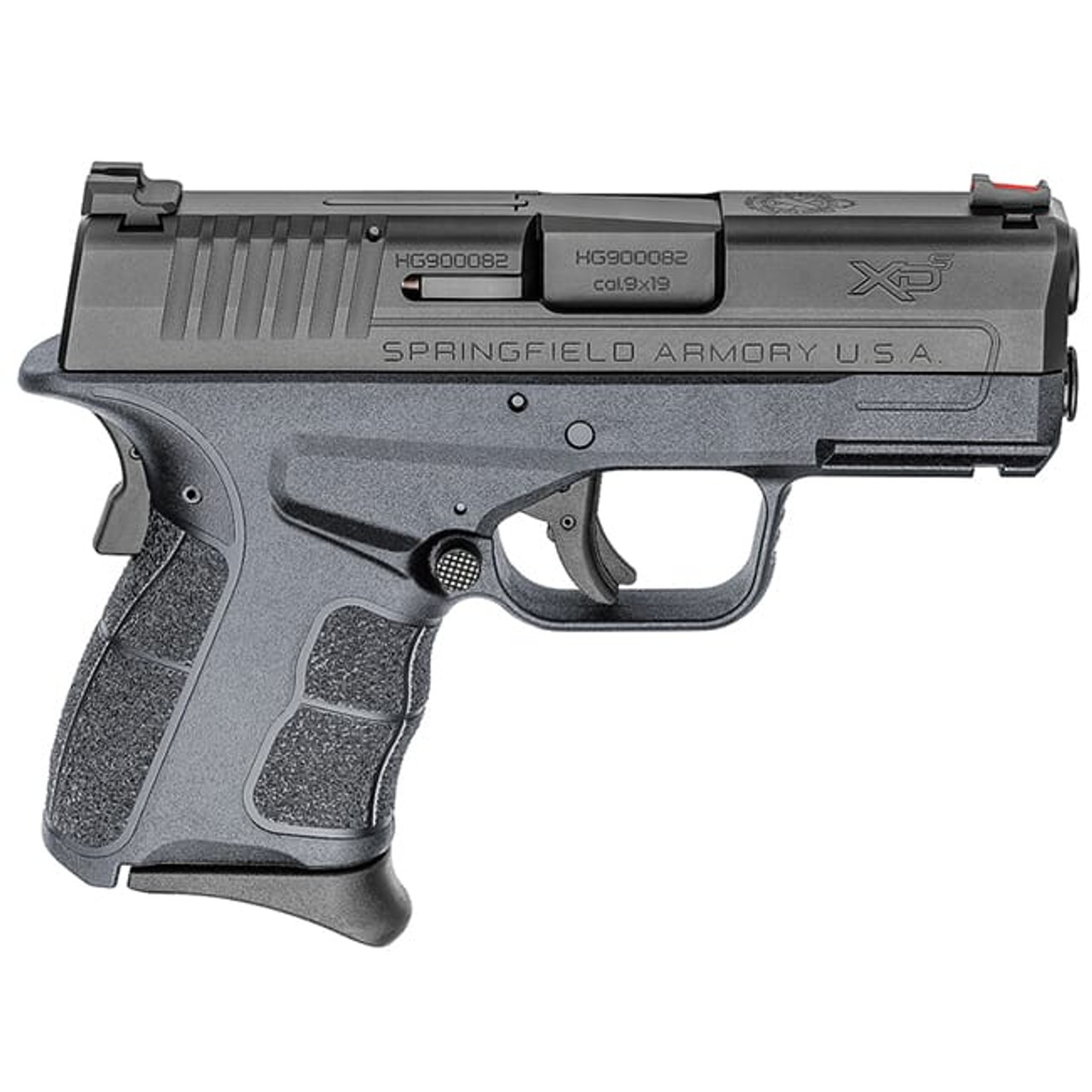 Springfield Armory XDS 9mm MOD.2 3.3" Tactical Gray / Black Fiber Optic Sight Pistol (w/ 2 Magazines) XDSG9339GRY