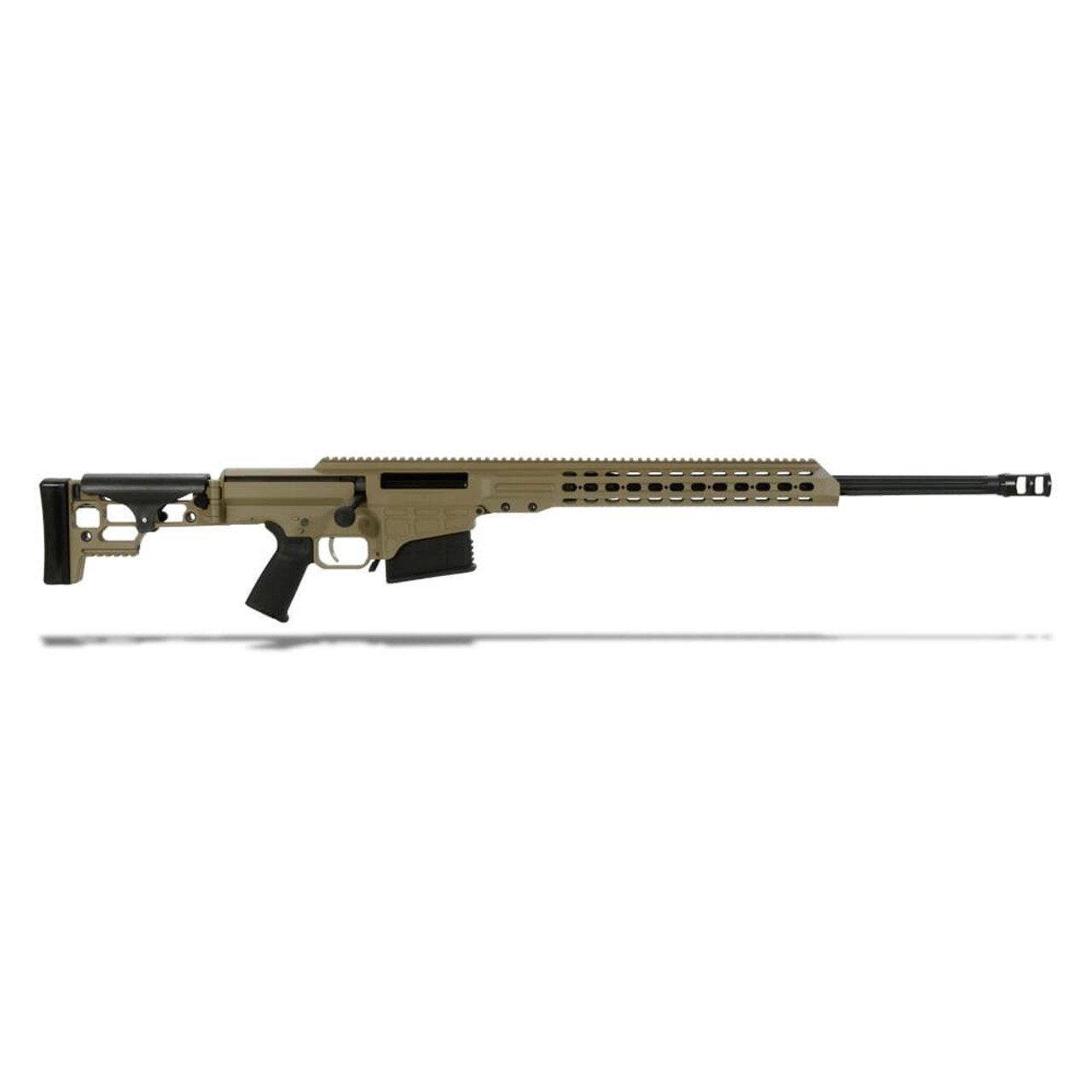 Barrett MRAD 338 Lapua Rifle System - Tan Cerakote Receiver - 26" Black Fluted Barrel Showroom Demo 14376