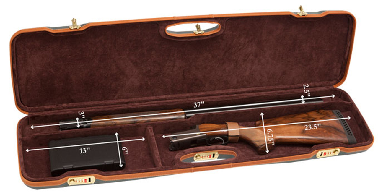 Negrini One Shotgun 36.5" Case Green/Brown 1607SLX/4712