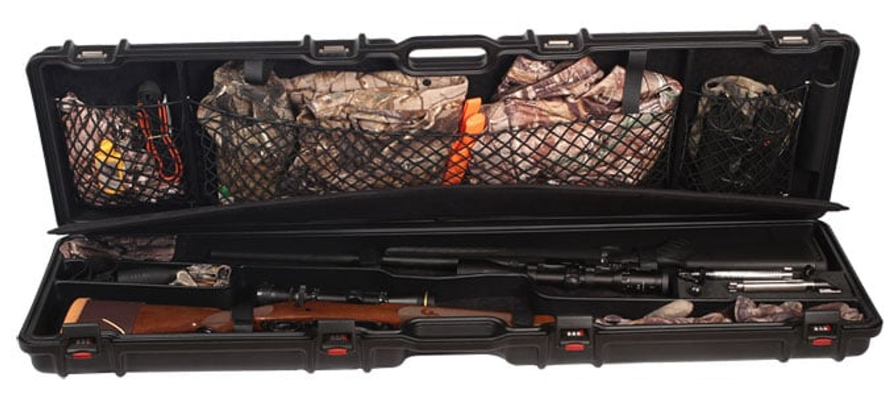 Negrini Two Rifles w/ Scope & Luggage Case 1640/5214