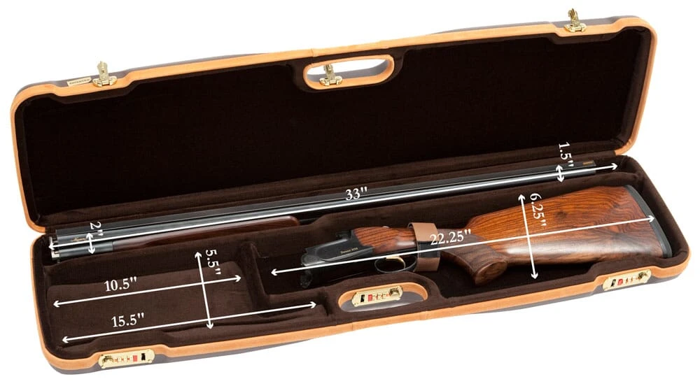Negrini One Shotgun 32.75" Brown/Brown 1602LX/4707