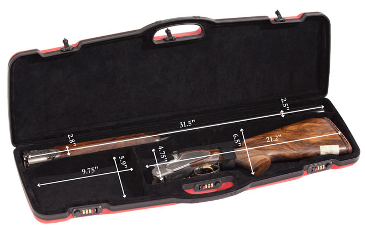 Negrini One Shotgun 31.5" Red/Black 1651LX/4727