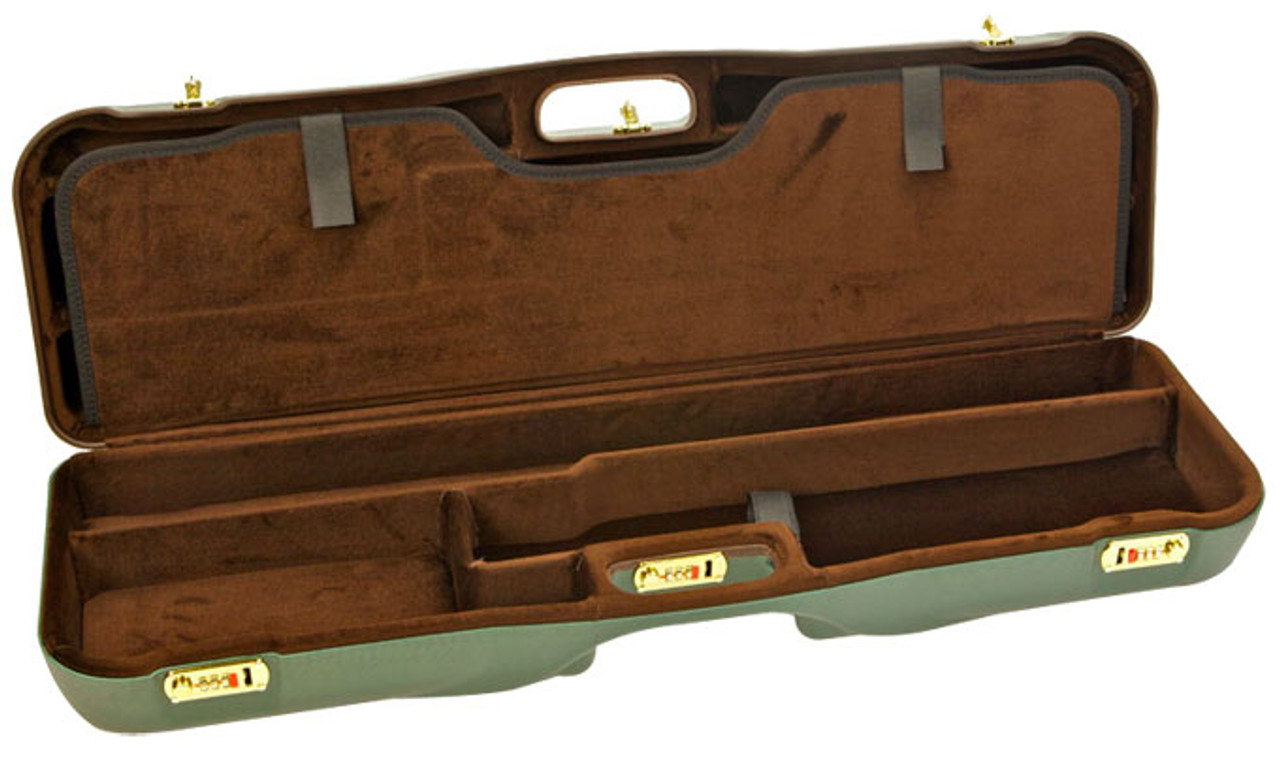 Negrini One Gun Three Barrels 34-5/8" Green/Brown 1646LR-3C/4733