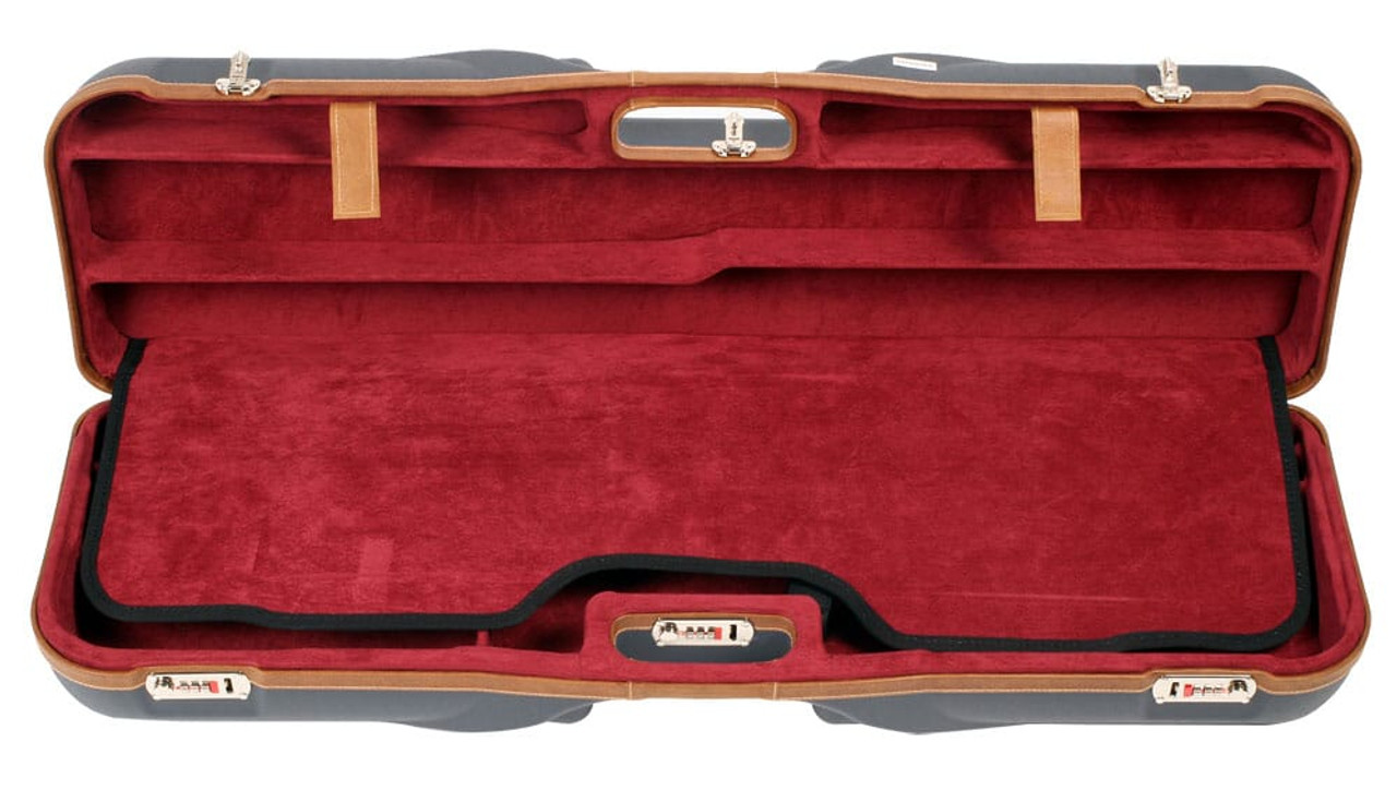 Negrini One Gun Four Bbl 34-5/8" Blue/Bordeaux/Tan Trim 1646LX-4C/5230