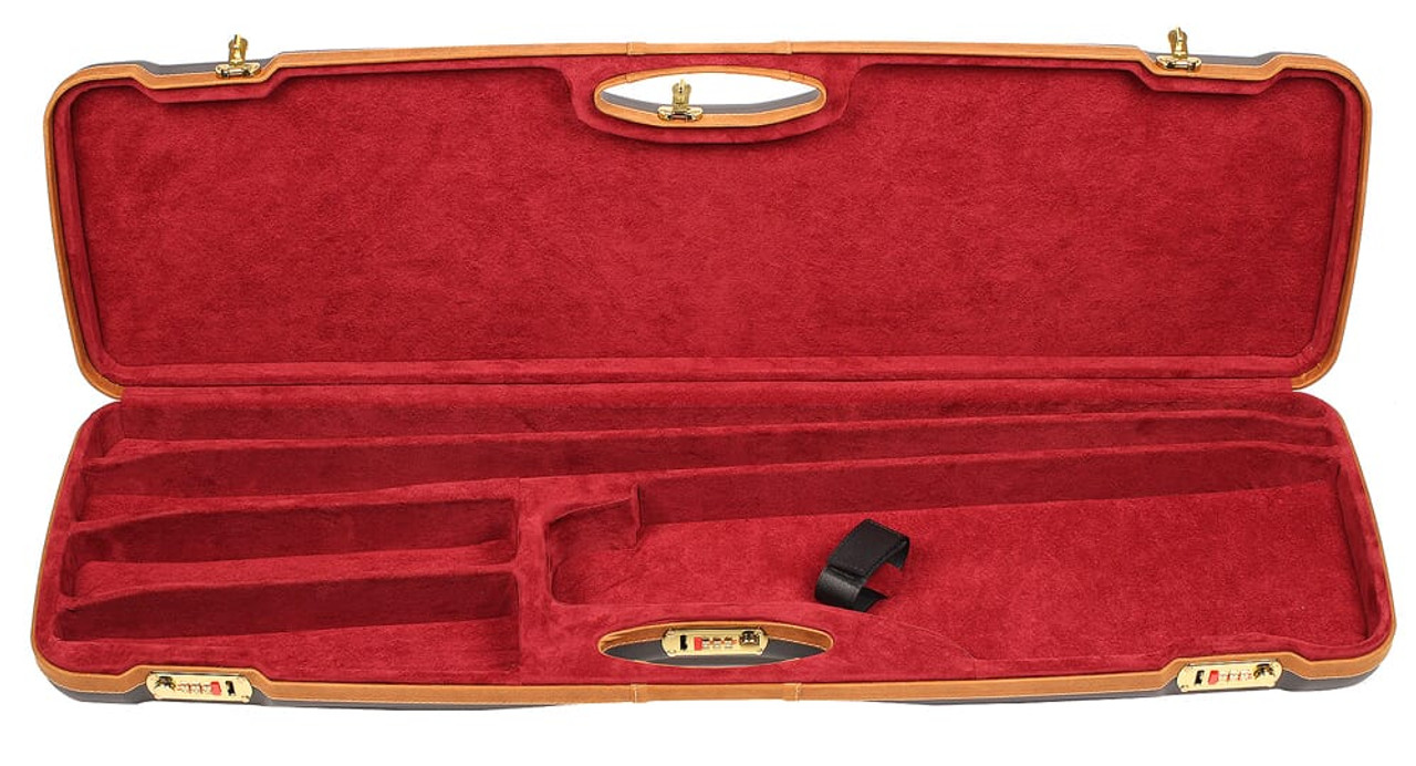 Negrini O/U Combo SporXng HunXng Low-Med Rib Combo Black/Tan Blue Interior Case 1654LX-2C/5465