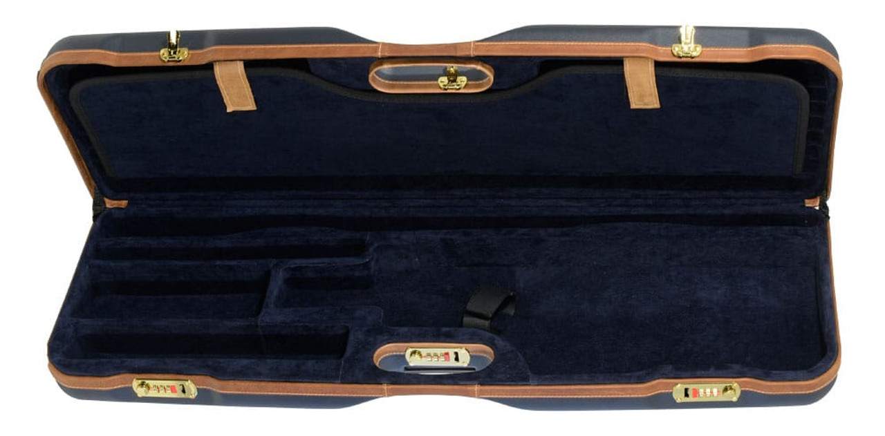 Negrini Skeet Gun 32.25" Case Blue/Blue/Tan Trim 1659LX-TS/5161