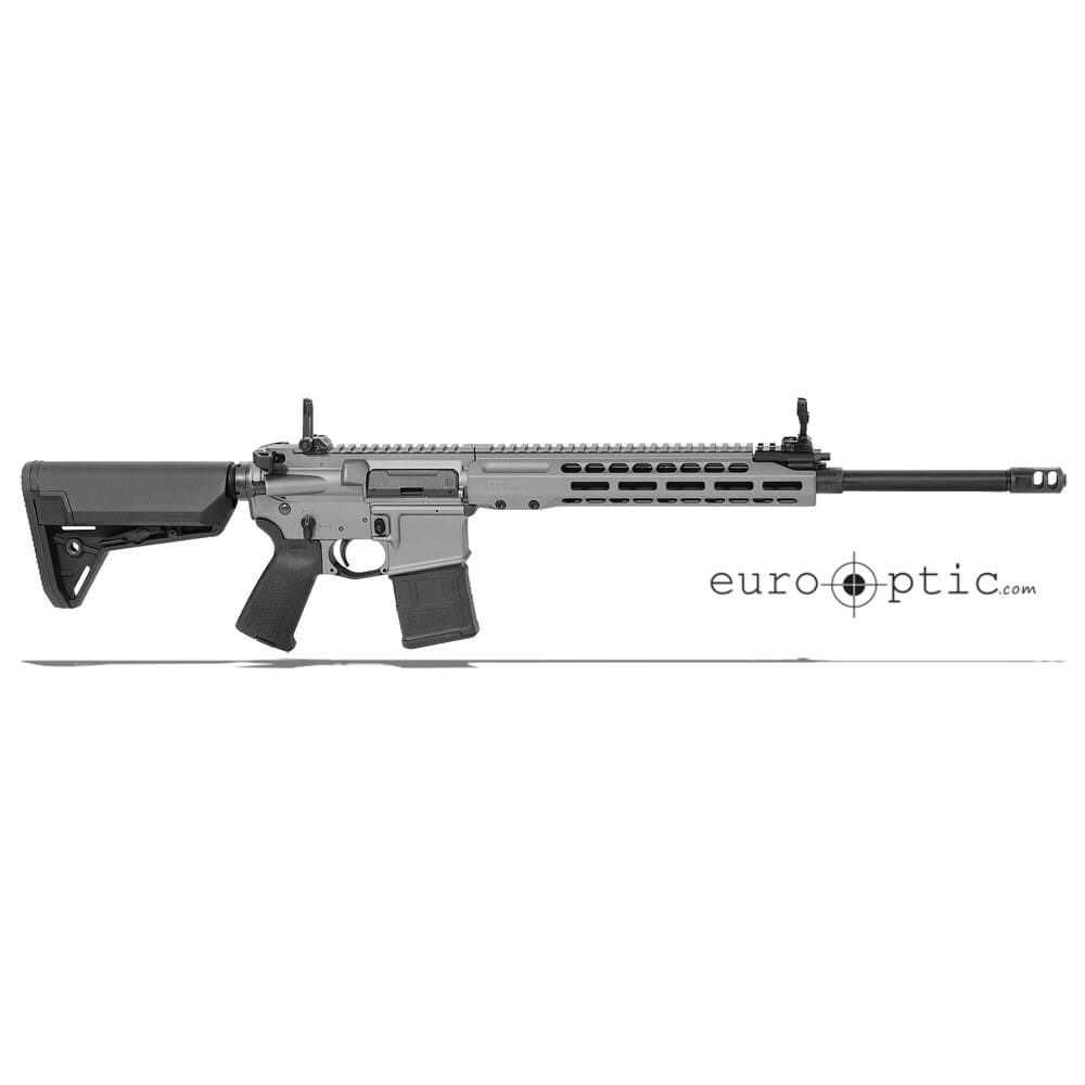 Barrett REC7 5.56 NATO 18" DMR Tungsten Grey Cerakote M-LOK Rifle Showroom Demo 17093