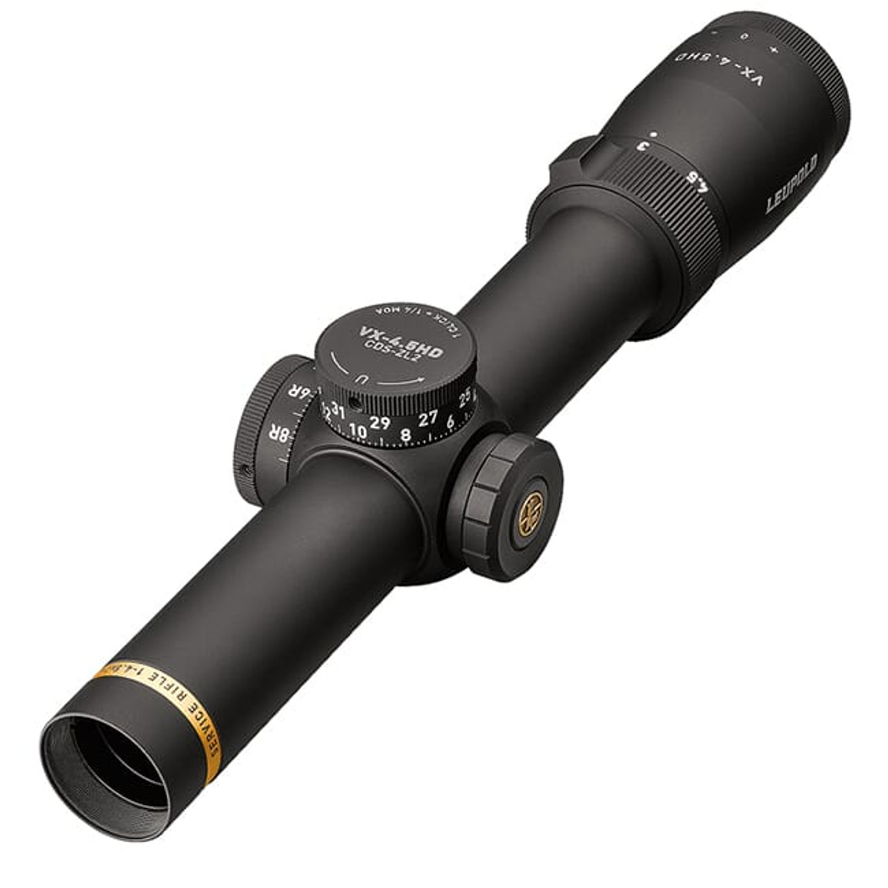 Leupold Service Rifle VX-4.5HD 1-4.5x24 (30mm) CDS-ZL2 FireDot Bull-Ring Riflescope 176281
