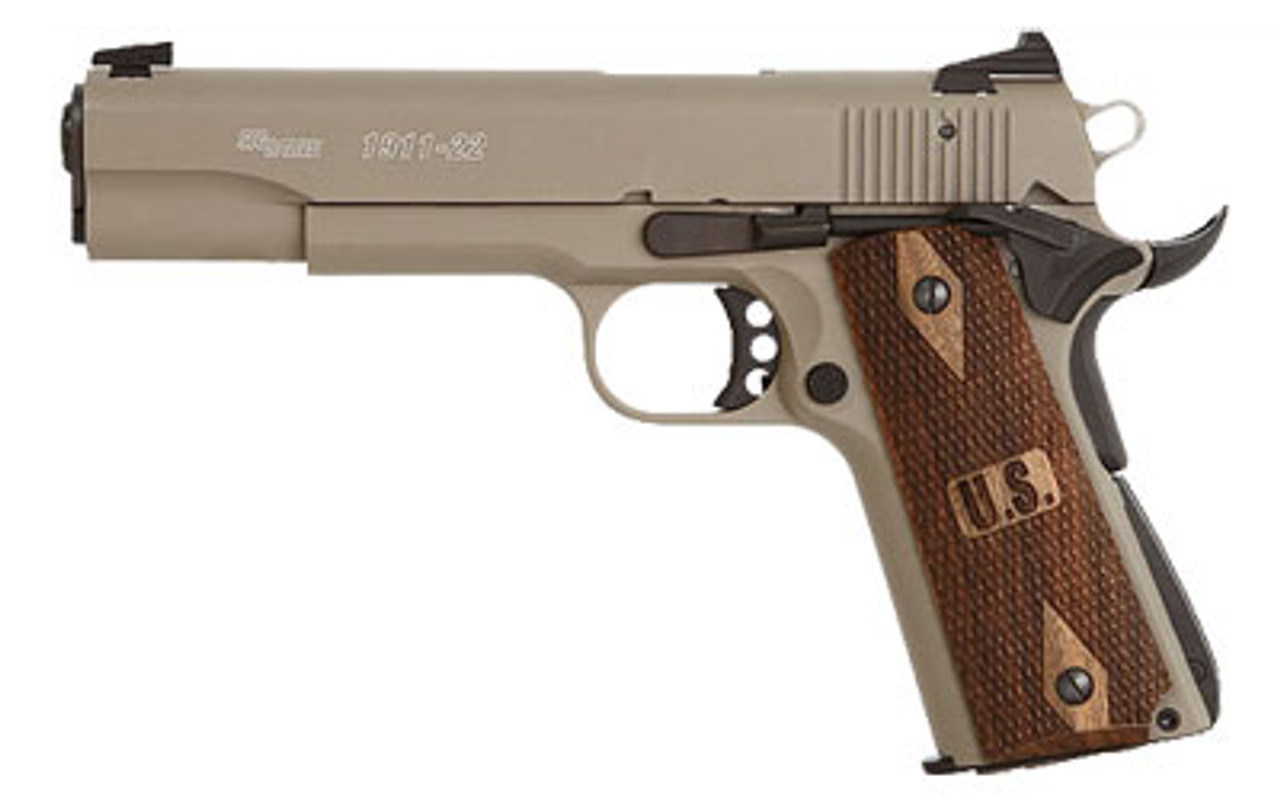 Sig 1911 .22LR Flat Dark Earth Pistol 1911-22-FDE