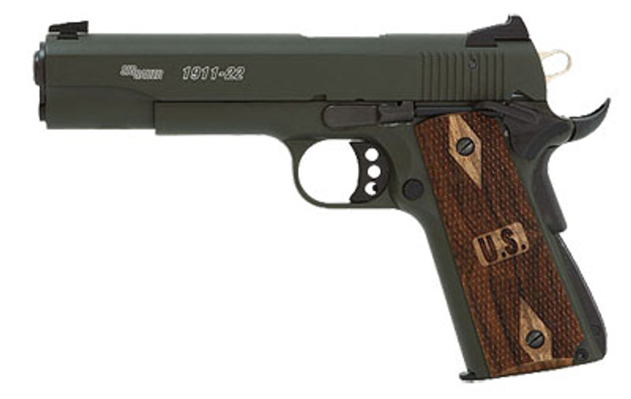 Sig 1911 .22LR Olive Drab Pistol 1911-22-OD