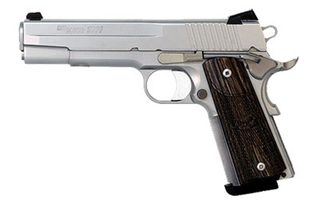 Sig 1911 Stainless .45 ACP Pistol 1911-45-SSS