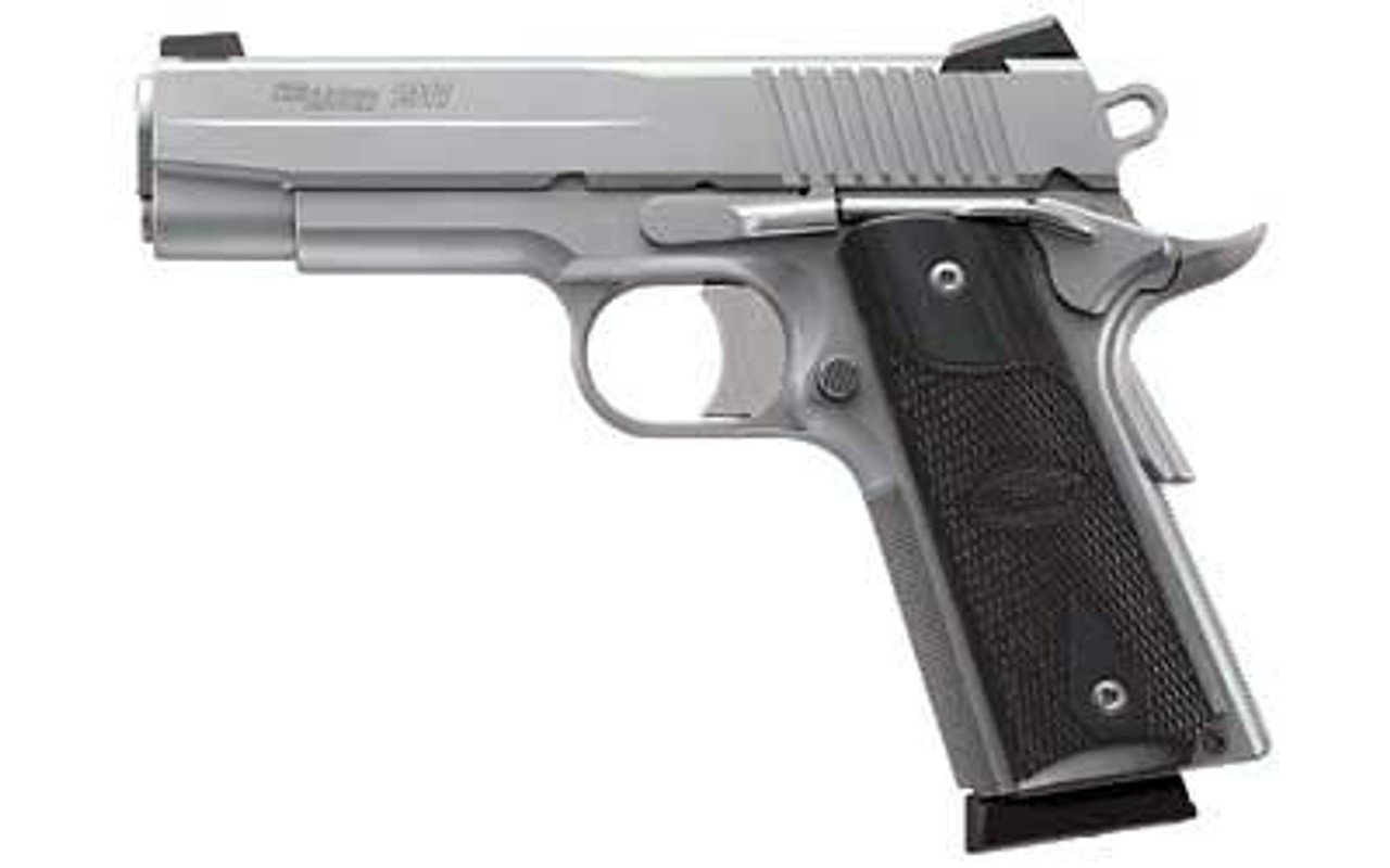 Sig 1911 Carry Stainless .45 ACP Pistol 1911CA-45-SSS