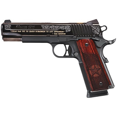 Sig Sauer 1911 45 ACP Texas Gold/Texas Grip 2 8rd Steel Mags