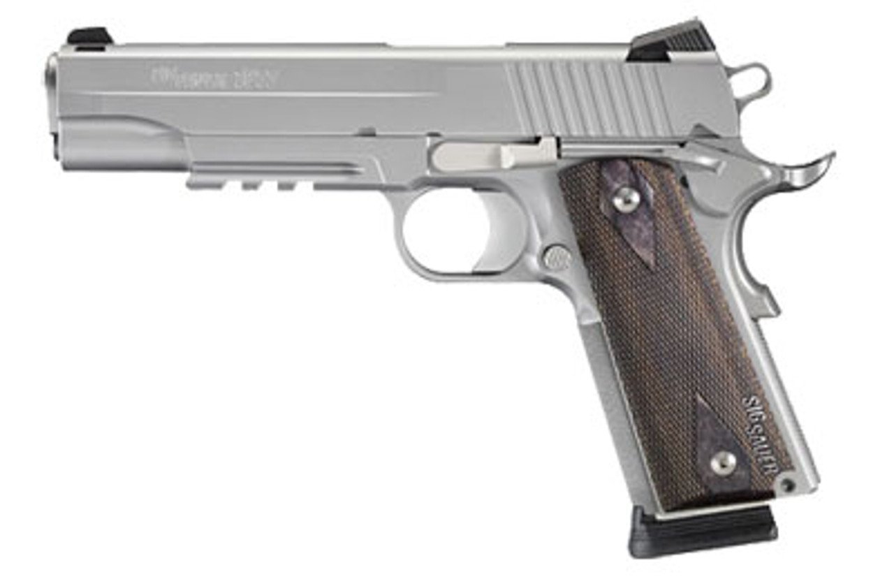 Sig 1911 Stainless Rail .45 ACP Pistol 1911R-45-SSS