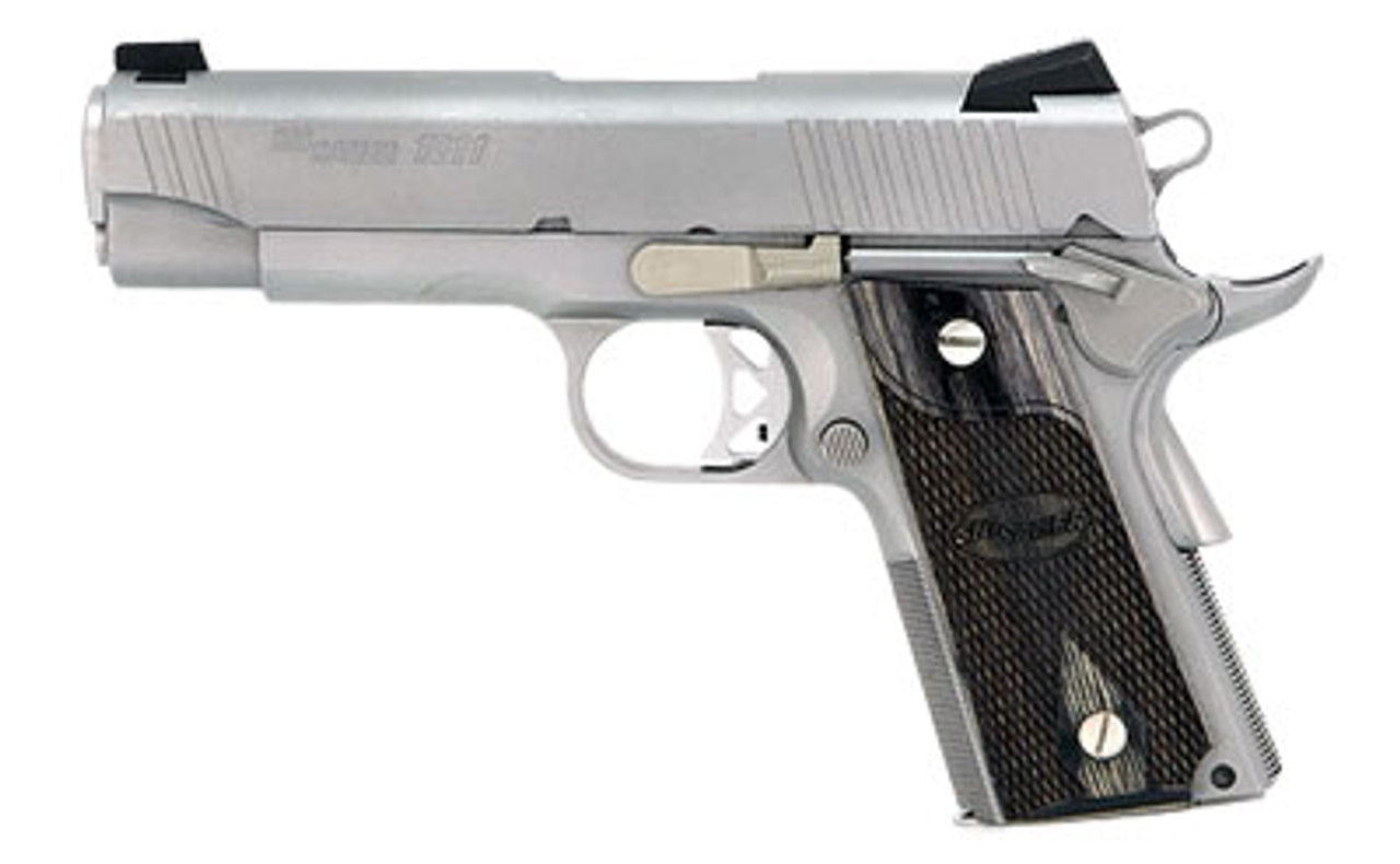 Sig 1911 Compact Stainless .45 ACP Pistol 1911TCO-45-SSS